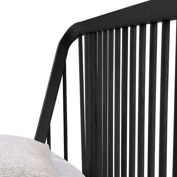 Oak Spindle black bed Ethicraft