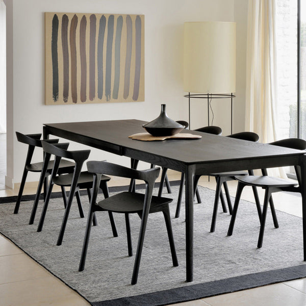 Bok Black Ethnicraft oak folding table