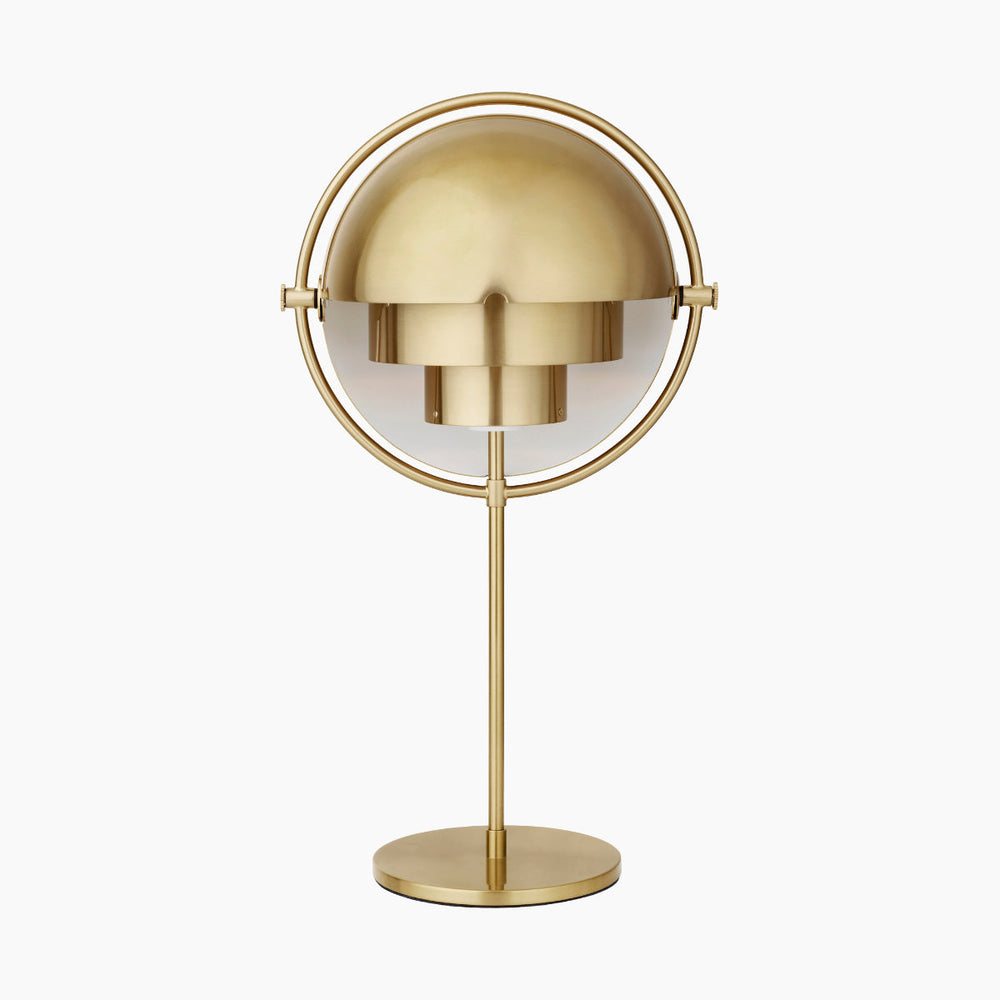Multi-Lite Brass Base Gubi table lamp