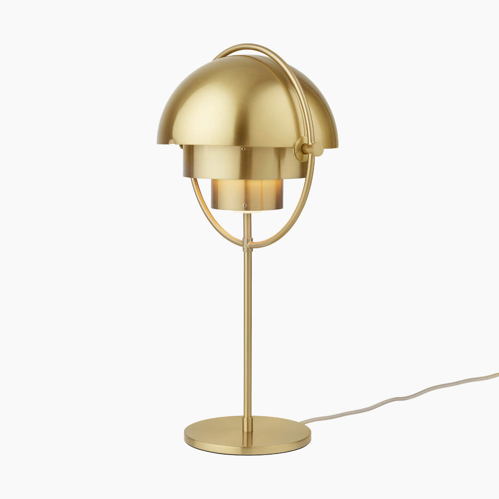 Multi-Lite Brass Base Gubi table lamp