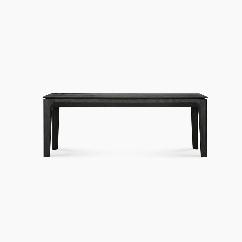 Oak Bok Black Ethnicraft Bench