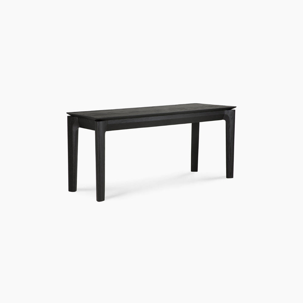 Oak Bok Black Ethnicraft Bench