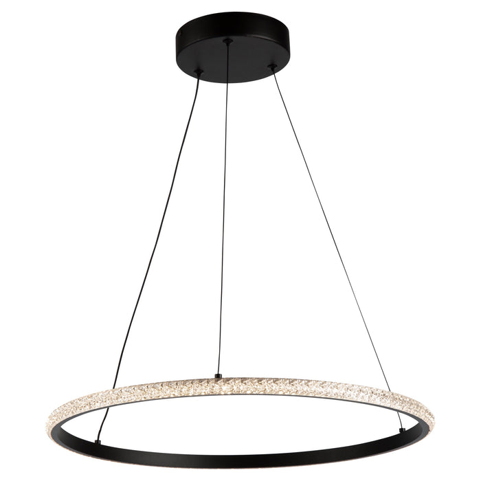 Nova LED Pendant Black 29W