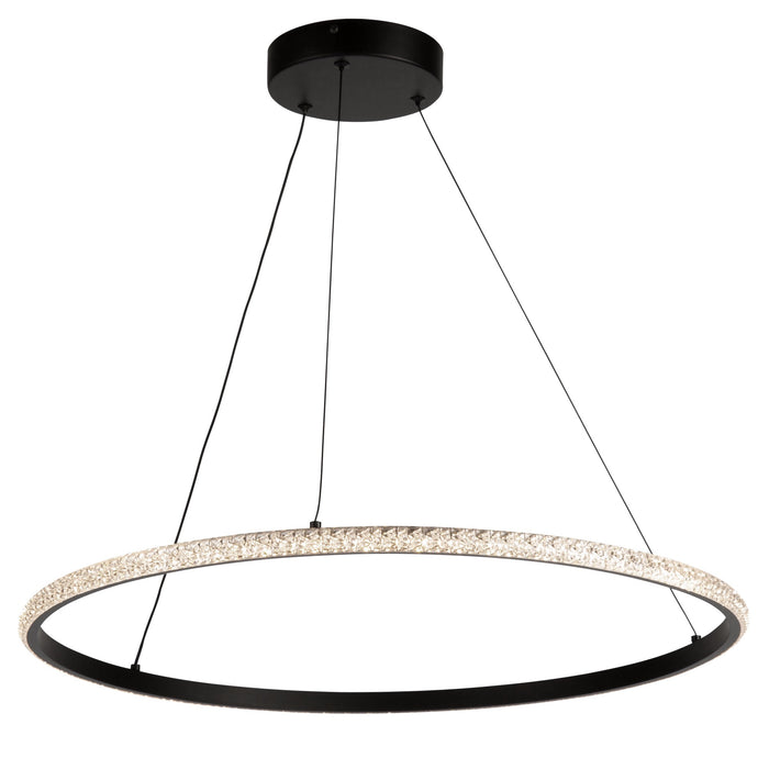 Nova LED Pendant Black 30W