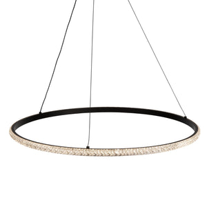 Nova LED Pendant Black 30W