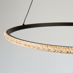 Nova LED Pendant Black 30W