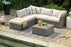 Cherry Point Nuvella Outdoor 4 Piece Sectional Set