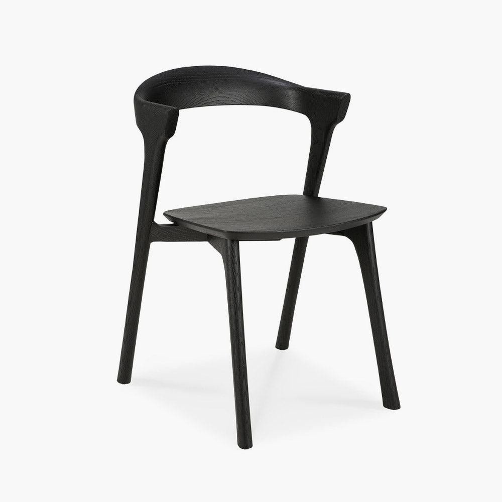 Oak Bok black dining chair