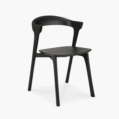 Oak Bok black dining chair