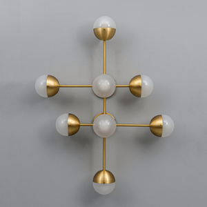 Wall lamp Molecule 8