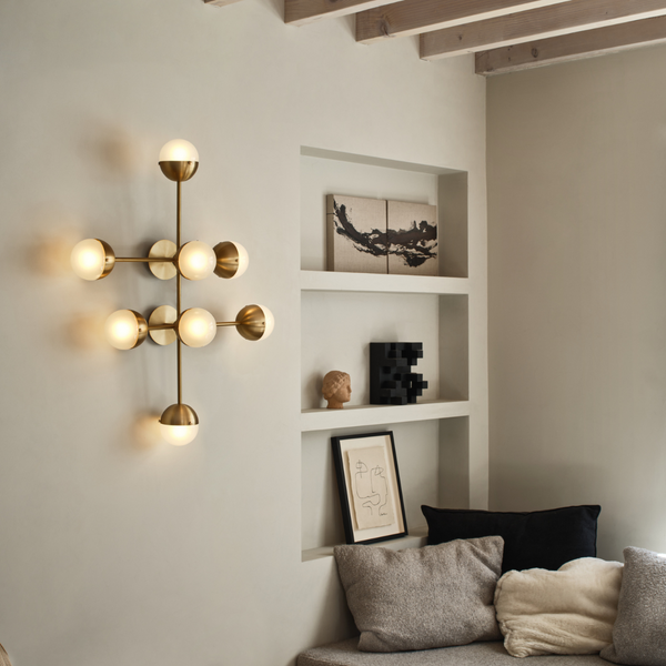 Wall lamp Molecule 8