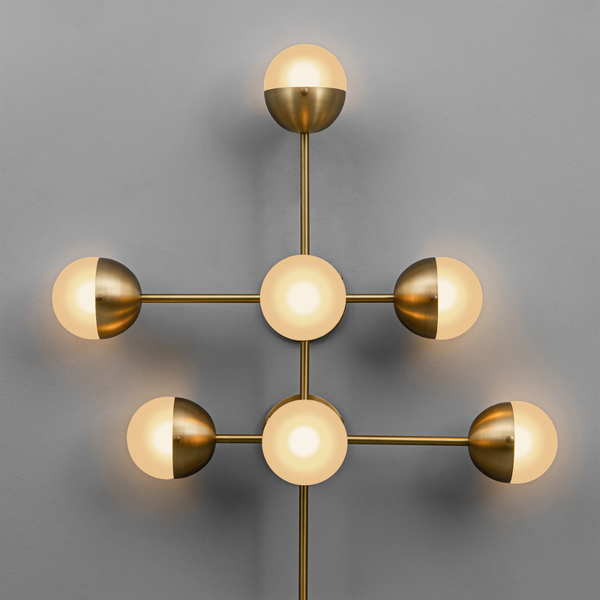 Wall lamp Molecule 8