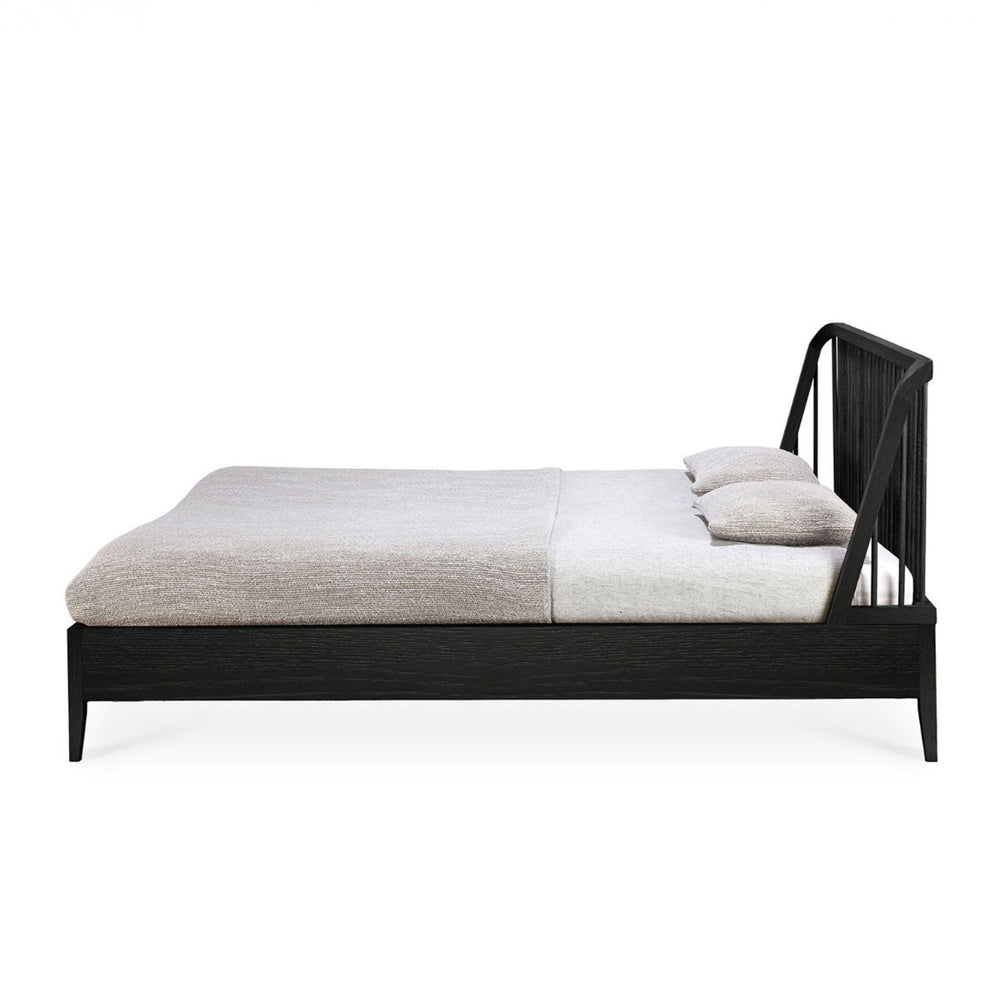 Oak Spindle black bed Ethicraft
