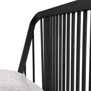 Oak Spindle black bed Ethicraft