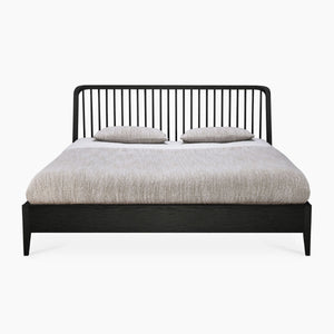 Oak Spindle black bed Ethicraft