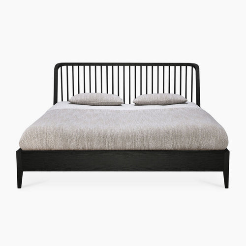 Oak Spindle black bed Ethicraft