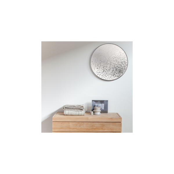 Clear Circle Ethnicraft aged mirror