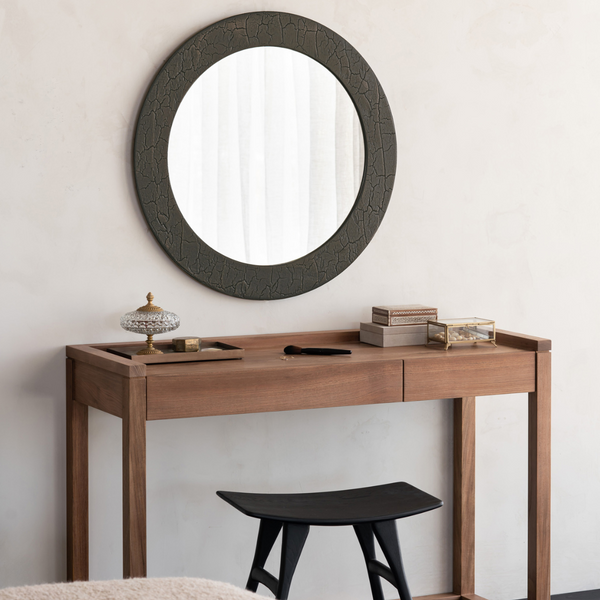 Umber Sphere Mirror