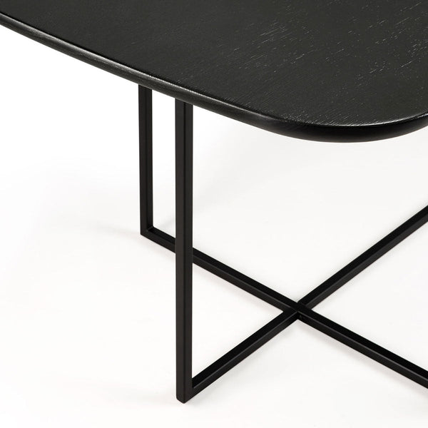 Arc Oak Black Ethnicraft Table