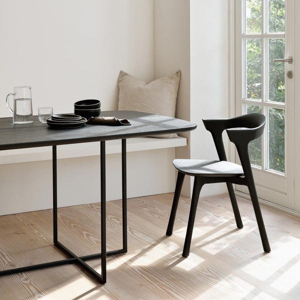 Arc Oak Black Ethnicraft Table