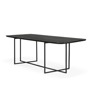 Arc Oak Black Ethnicraft Table