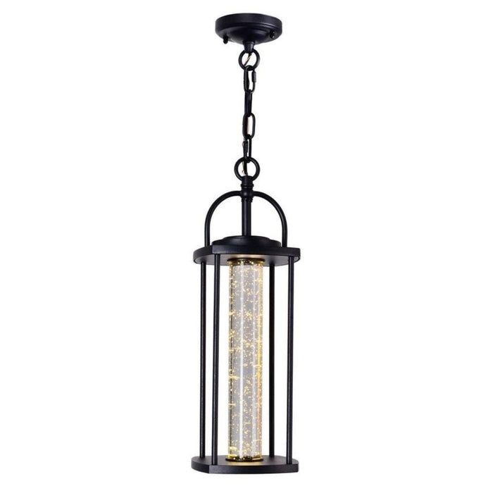 CWI Lighting - 0407P6-1-101 - Greenwood - 18 Inch 11W 1 LED Outdoor Hanging Lantern