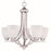 Maxim Lighting - 11225FTSN - Axis - Five Light Chandelier