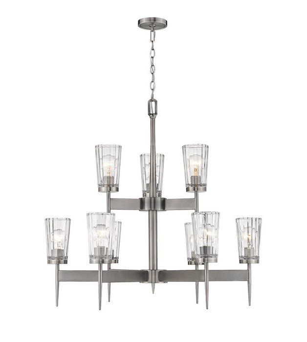 Flair 9 Light Chandelier