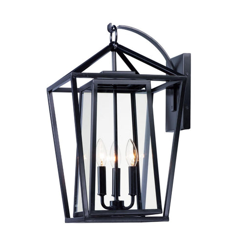 Maxim Lighting - 3176CLBK - Artisan - Three Light Outdoor Wall Mount