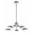 Maxim Lighting - 21696BKSBR - Scan - 35 Inch 39W 6 LED Pendant