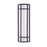 Maxim Lighting - 55573WTBZ - Moon Ray 18 Inch Outdoor Wall Lantern Stainless Steel/Opal Acrylic Approved for Wet Locations