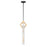 Maxim Lighting - 16111CLBKAB - Flambeau - One Light Pendant