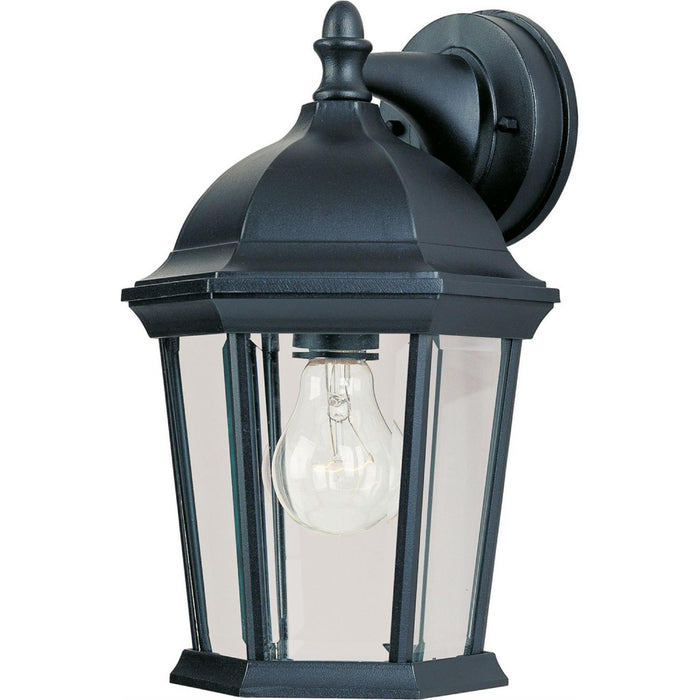 Maxim Lighting - 1024BK - Builder Cast - One Light Outdoor Wall Mount