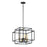 Maxim Lighting - 10247BKSBR - Liner - Four Light Pendant