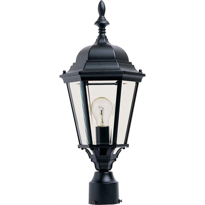 Maxim Lighting - 1005BK - Westlake - One Light Outdoor Pole/Post Lantern