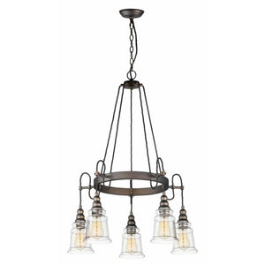 Maxim Lighting - 21575HMOI - Revival - Five Light Chandelier