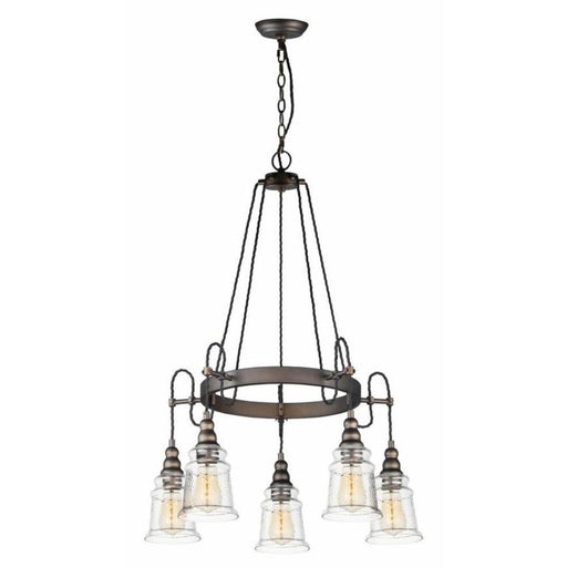 Maxim Lighting - 21575HMOI - Revival - Five Light Chandelier