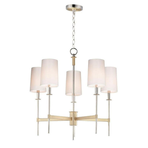 Maxim Lighting - 32395OFSBRPN - Uptown - Five Light Chandelier