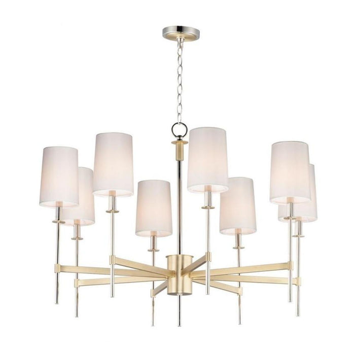 Maxim Lighting - 32398OFSBRPN - Uptown - Eight Light Chandelier