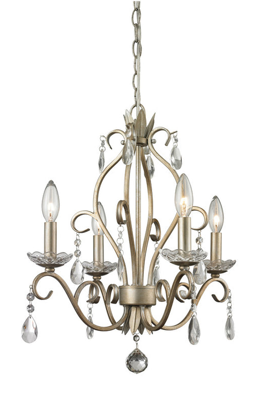 Princess Chandeliers 4 Light Mini Chandelier