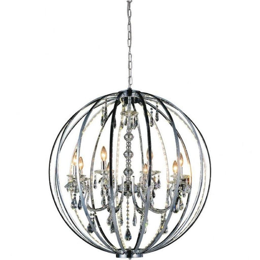 CWI Lighting - 5025P34C-8 - 8 Light Chandeliers with Chrome Finish