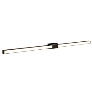 Tie Stix Metal Horizontal Fixed Wall Light