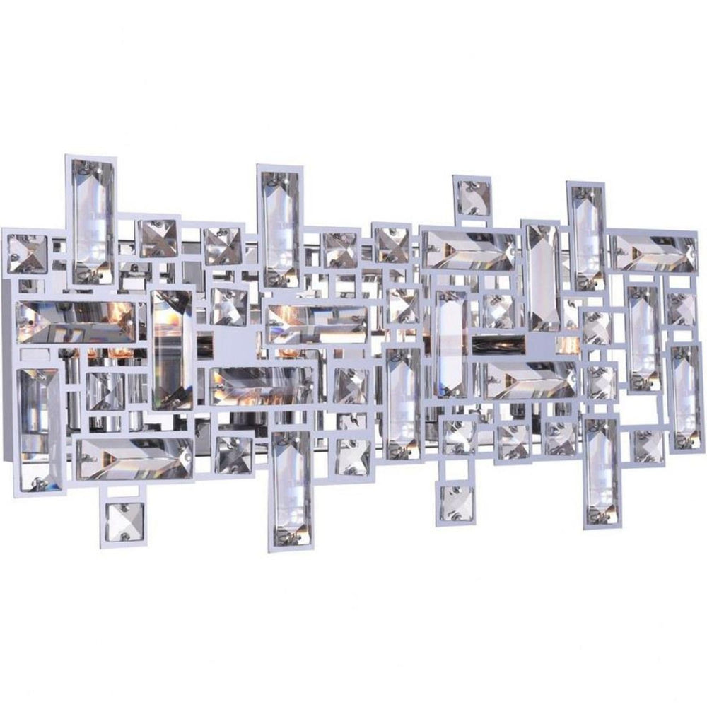 CWI Lighting - 5689W18-4-601 - 4 Light Wall Sconce with Chrome Finish