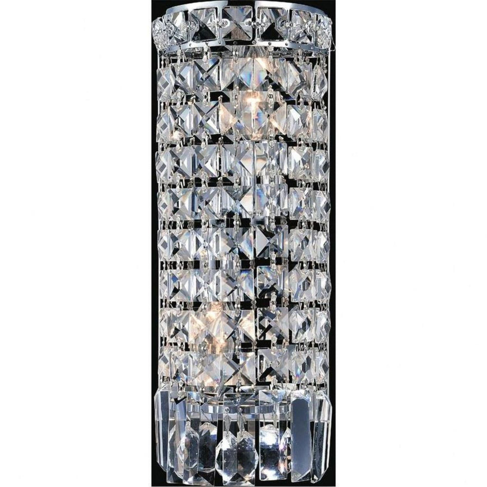 CWI Lighting - 8005W5C-R - 2 Light Wall Sconce with Chrome Finish