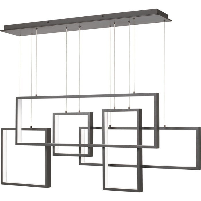 Canvas Linear Chandelier