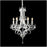 Pearl 5 Light Crystal Chandelier