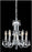 Pearl 5 Light Crystal Chandelier