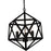 CWI Lighting - 9641P20-4-101 - 4 Light Chandelier with Black Finish