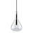 Conic 1 Light Pendant Black