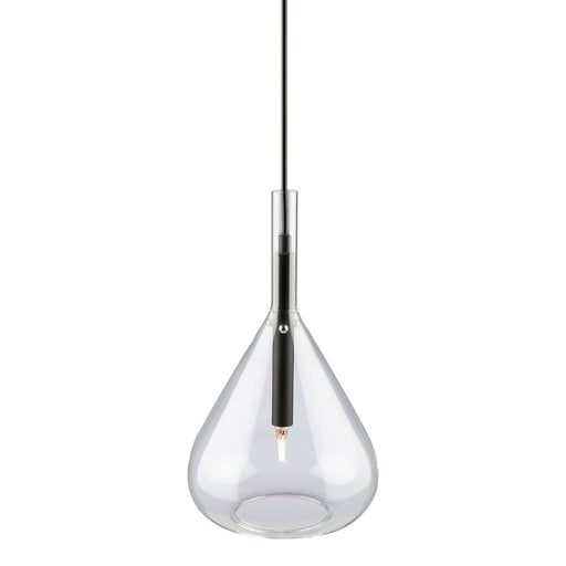 Conic 1 Light Pendant Black